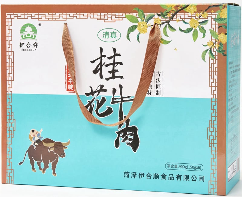 150g * 6 bags/carton Stewed Beef with Osmanthus